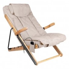 Salokāms masāžas krēsls SHIATSU RELAX FOLD BEIGE