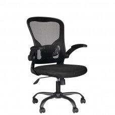 Kontoritool ratastel RECEPTION CHAIR MAX COMFORT 73 BLACK