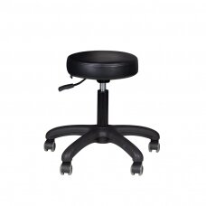 Kosmetoloģijas taburete BEAUTY STOOL ELEGANT BLACK