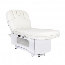 Elektrinis masažo stalas AZZURRO ELECTRIC EXCLUSIVE 5 MOTOR WHITE HEATED