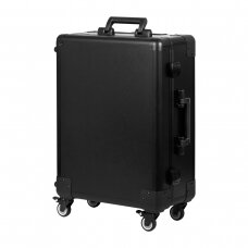 Make-up mirror - cosmetic suitcase PORTABLE BLACK