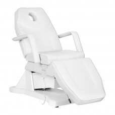 Kosmetologinis krėslas ELECTRIC COSMETIC CHAIR 1 MOTOR WHITE