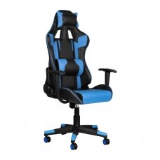 Spēļu krēsls GAMING CHAIR TOP GUN BLUE