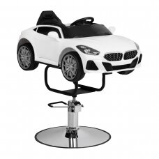 Hairdressing chair for children BMW WHITE