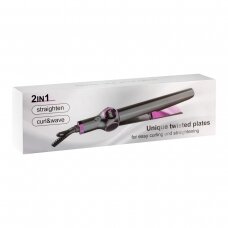 Ierīce matu veidošanai KESSNER 2IN1 CURLER STRAIGHTENER
