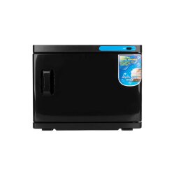 Towel warmer with UV steriliser 23L Black