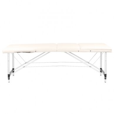 Sulankstomas masažo stalas ALU COMFORT 3 CREAM 4