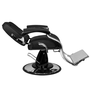 Fotel barberski Barber Chair Gabbiano Dario Black 2