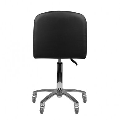 Meistara krēsls GABBIANO HAIRDRESSER BARBER CHAIR BLACK 2