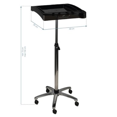 Hairdressing trolley Gabbiano Helper 265 Black 3