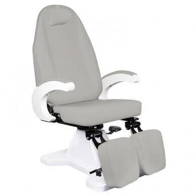 Krzesło kosmetyczne COSMETIC HYDRAULIC CHAIR 112 GRAY