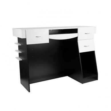 Vastuvõtulaud GABBIANO RECEPTION DESK ANGUS BLACK 2