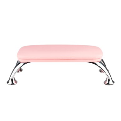 Manicure armrest PROFESSIONAL SILVER PINK 1
