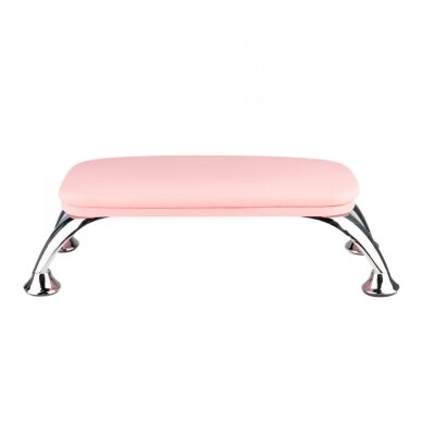 Manicure armrest PROFESSIONAL SILVER PINK 1