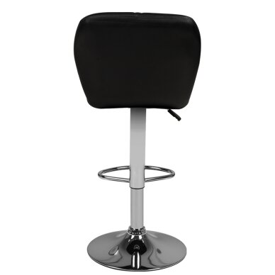 Baro kėdė TERRAIN ECO LEATHER CHROME BLACK 1