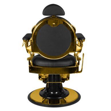 Barber chair Gabbiano Filippo Gold Black 2