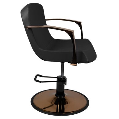 Hairdressing chair Gabbiano Bolonia Black 1 Hairdressing chair Gabbiano Bolonia Black 1