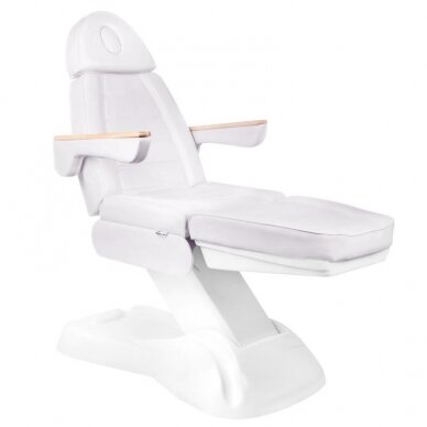 Kosmetoloģijas krēsls PRESTIGE LUX ELECTRIC 3 MOTOR WHITE 3