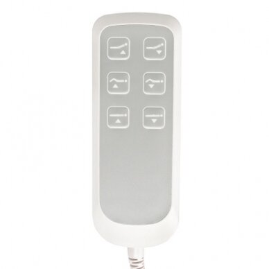Kosmetologinis krėslas PRESTIGE LUX ELECTRIC 3 MOTOR WHITE 7
