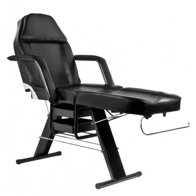 Kosmetologin tuoli BASIC BLACK 3
