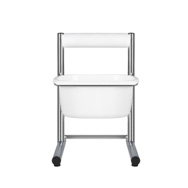Reguliuojamo aukščio pedikiūro vonelė Chrome 1