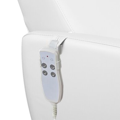 Pedikiūro krėslas su pėdų vonele FOTEL SPA AZZURRO 016 WHITE 4