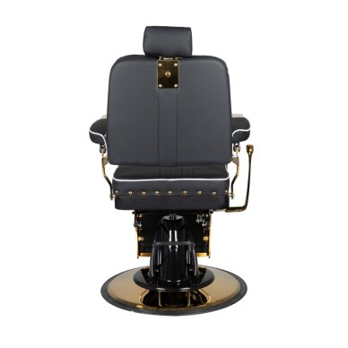 Parturituoli Barber Chair Gabbiano Filippo Gold Black 4 Parturituoli Barber Chair Gabbiano Filippo Gold Black 4