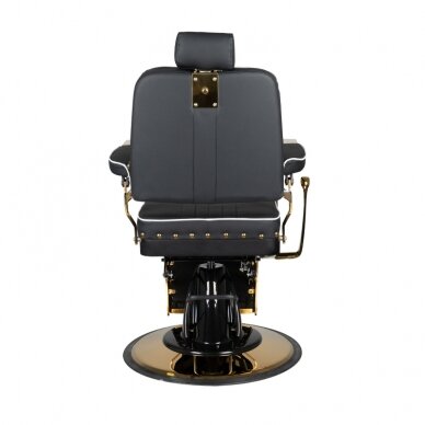 Juuksuritool Barber Chair Gabbiano Filippo Gold Black 4