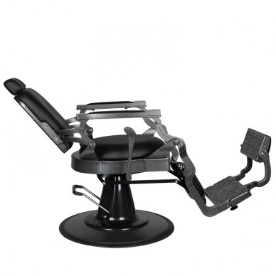 GABBIANO FOTEL BARBERSKI CORRADO HAMMER CZARNY 4