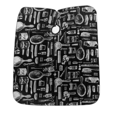 Парикмахерская накидка J-05 черная 1