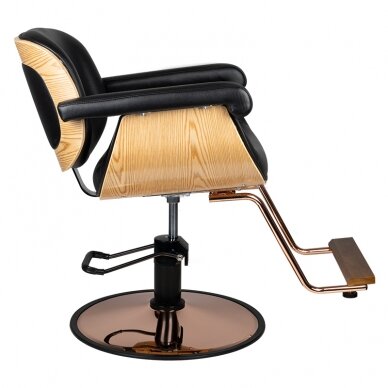 Kirpyklos kėdė HAIRDRESSING CHAIR VENICE MARINE BLACK 1