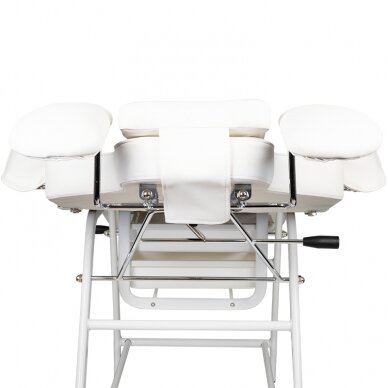 Krzesło kosmetyczne VISAGE WHITE 7