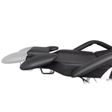 Kosmetoloģijas krēsls VISAGE BLACK 8 Kosmetoloģijas krēsls VISAGE BLACK 8