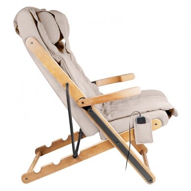 Sulankstoma masažinė kėdė SHIATSU RELAX FOLD BEIGE 3