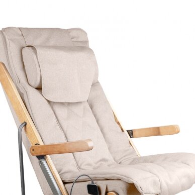 Sulankstoma masažinė kėdė SHIATSU RELAX FOLD BEIGE 5