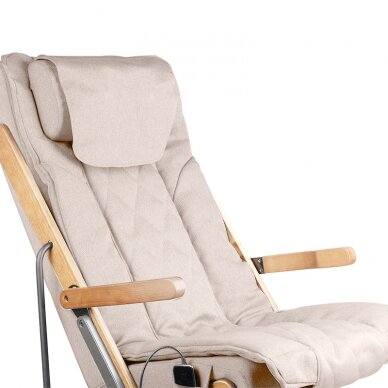 Sulankstoma masažinė kėdė SHIATSU RELAX FOLD BEIGE 6