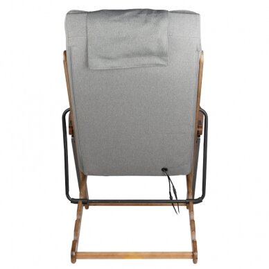 Sulankstoma masažinė kėdė SHIATSU RELAX FOLD GREY 4