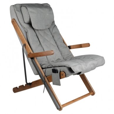 Sulankstoma masažinė kėdė SHIATSU RELAX FOLD GREY 5