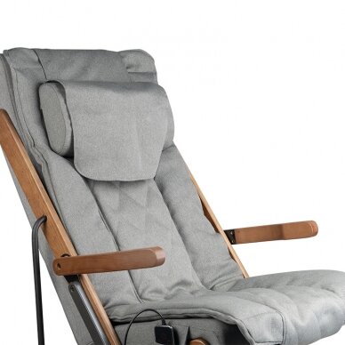 Sulankstoma masažinė kėdė SHIATSU RELAX FOLD GREY 11