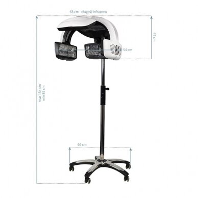 Infrazonas GABBIANO STANDING MODEL III WHITE 3