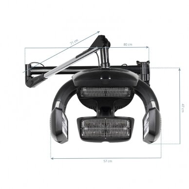 Infrazonas GABBIANO HANGING MODEL VII BLACK 4
