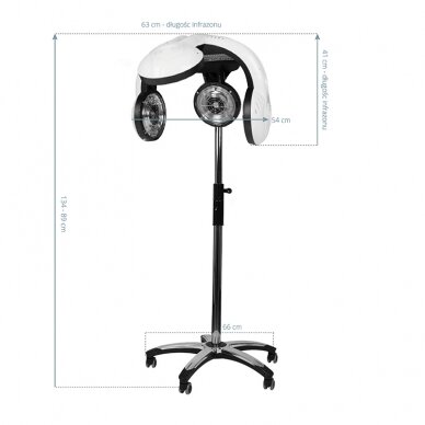 Infrazonas GABBIANO STANDING MODEL IV WHITE 4
