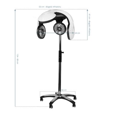 Hiusten infrazone Gabbiano 938 White 4