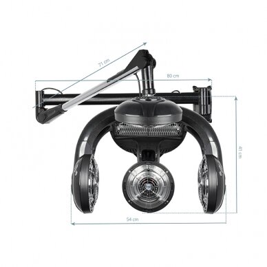 Infrazonas GABBIANO HANGING MODEL II BLACK 4