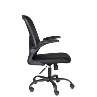 Kontoritool ratastel RECEPTION CHAIR MAX COMFORT 73 BLACK 1