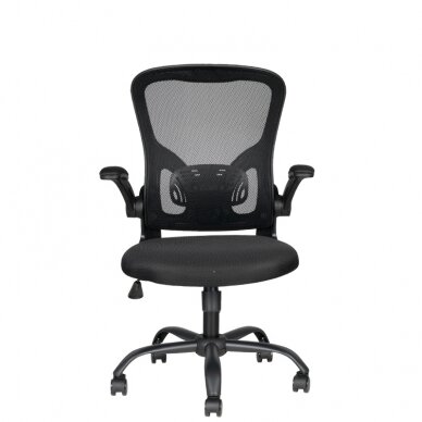 Kontoritool ratastel RECEPTION CHAIR MAX COMFORT 73 BLACK 3
