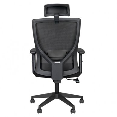 Kontoritool ratastel RECEPTION CHAIR MAX COMFORT 32H BLACK 3