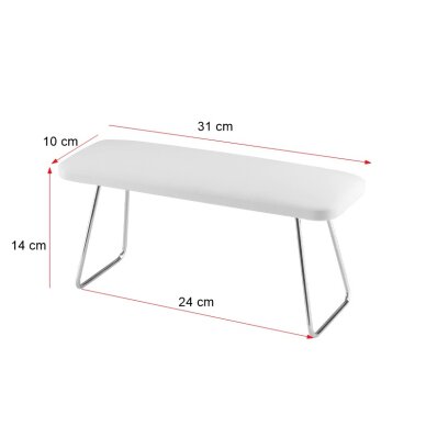 Manikīra roku balsts PRACTIC WHITE 2