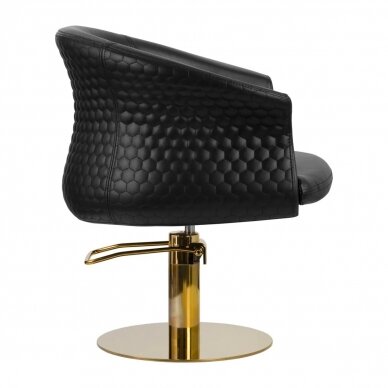 Frizieru krēsls Gabbiano Versal Gold Black 1