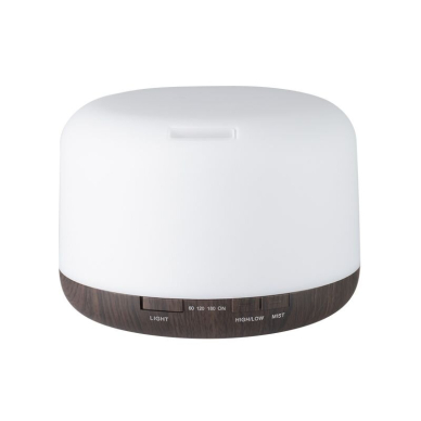 Essential oil diffuser with remote control SPA MIST DARK WOOD 500ml (1) 3